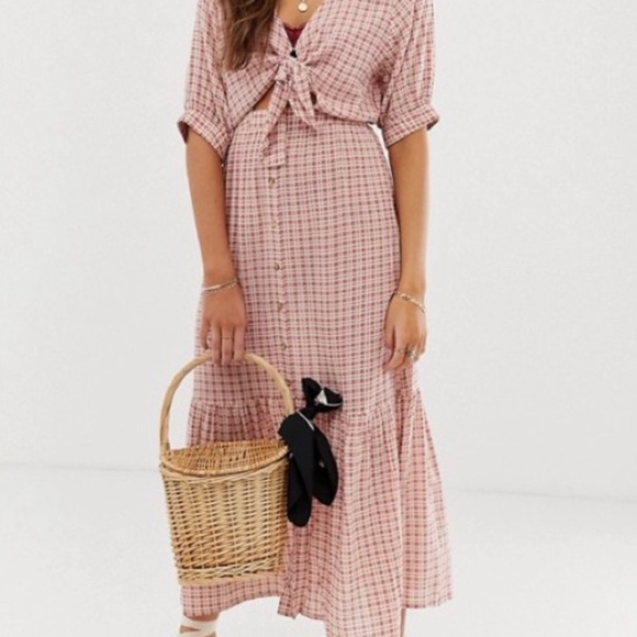 Faithfull the Brand Maple Midi Dress - Picture 2 of 5